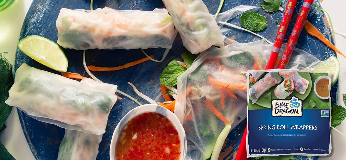 Spring Roll Wrappers — Blue Dragon